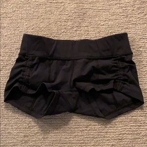 lululemon athletica Tops - black size 4 booty shorts lululemon athletica Tops - black size 4 booty shorts